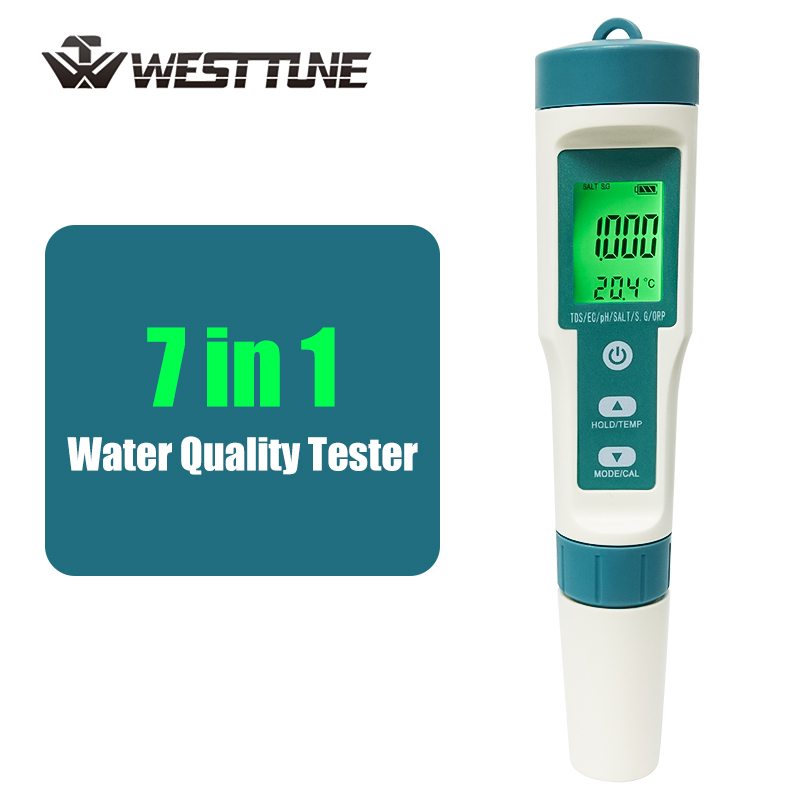 Ph Meter Digital Water Tester - WESTTUNE デジタル PH メーター 7 In
