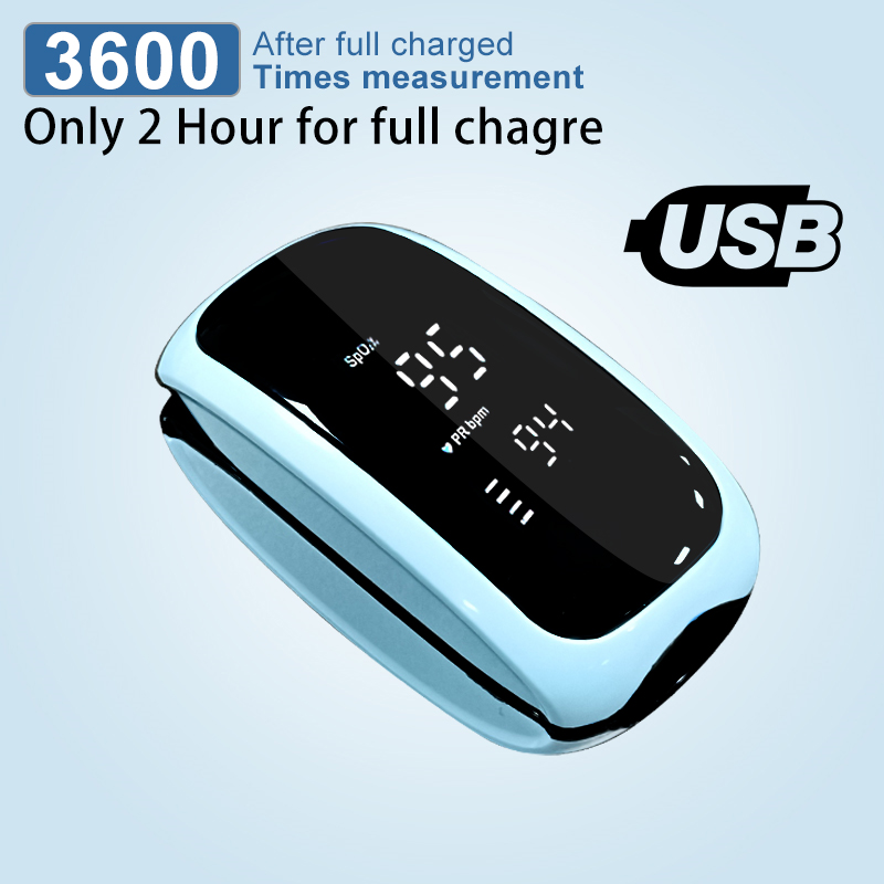 Pulse Oximeter Fingertip Rechargeable - デジタルLEDディスプレイ付きの充電式医療用oximeter,指先パルスオキシメータ,ストラップ,血中酸素飽和度モニター