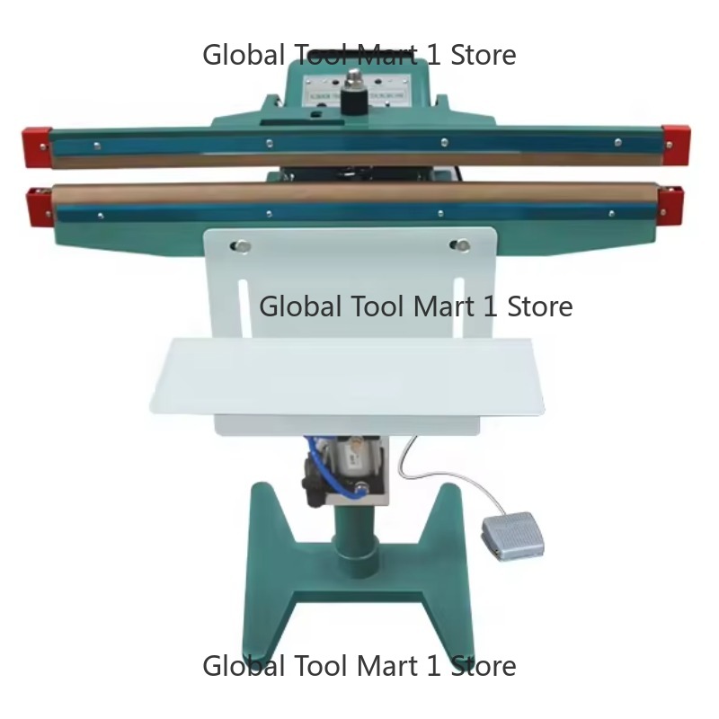 Plastic Bag Impulse Heat Sealer - 空気圧式QPSF-450/650/800/1000縦型アルミフットペダルシーラー熱プラスチックバッグインパルスシーリングマシン