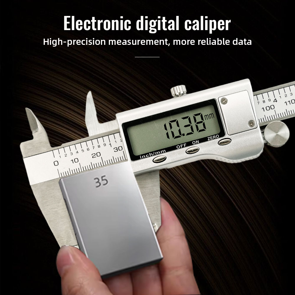 Digital Caliper 150Mm Stainless Steel - 新型6インチ0-150mmステンレス製電子デジタルノギス金属マイクロメーター測定工具
