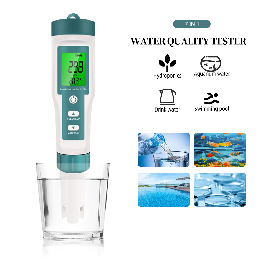 Ph Meter Digital Water Tester - 7 In 1 デジタル水質テスター ORP PH