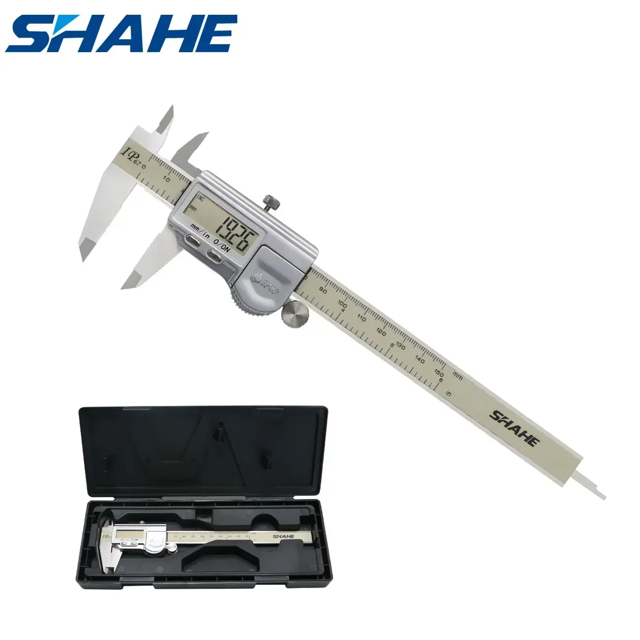 Digital Caliper 150Mm Stainless Steel - 150 ミリメートル IP67 防水デジタルノギス定規ノギスマイクロメーターデジタルノギス Paquimetro デジタル