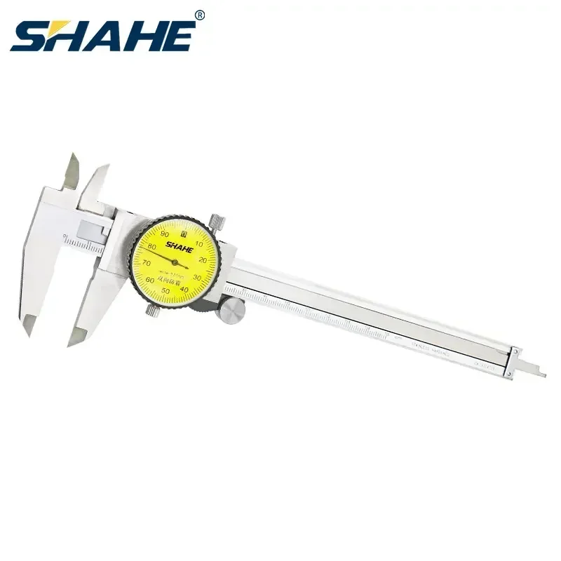 Digital Caliper 150Mm Stainless Steel - SHAHE メートルゲージダイヤルノギス 0-150 ミリメートル/0.01 ミリメートルダブル耐衝撃ステンレス鋼精密ノギスゲージ