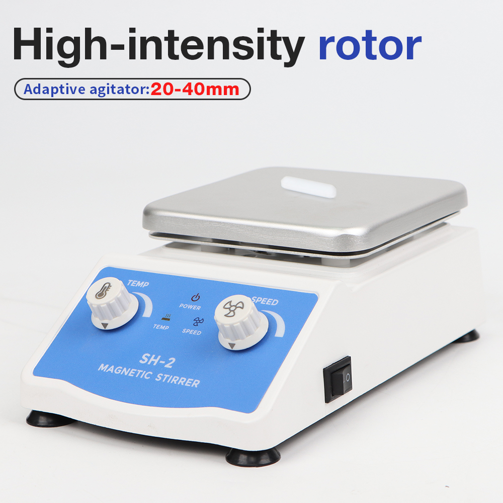 デジタルディスプレイ付き加熱マグネチックスターラー、サーモス - Lab Magnetic Stirrer Hot Plate のレビューと価格