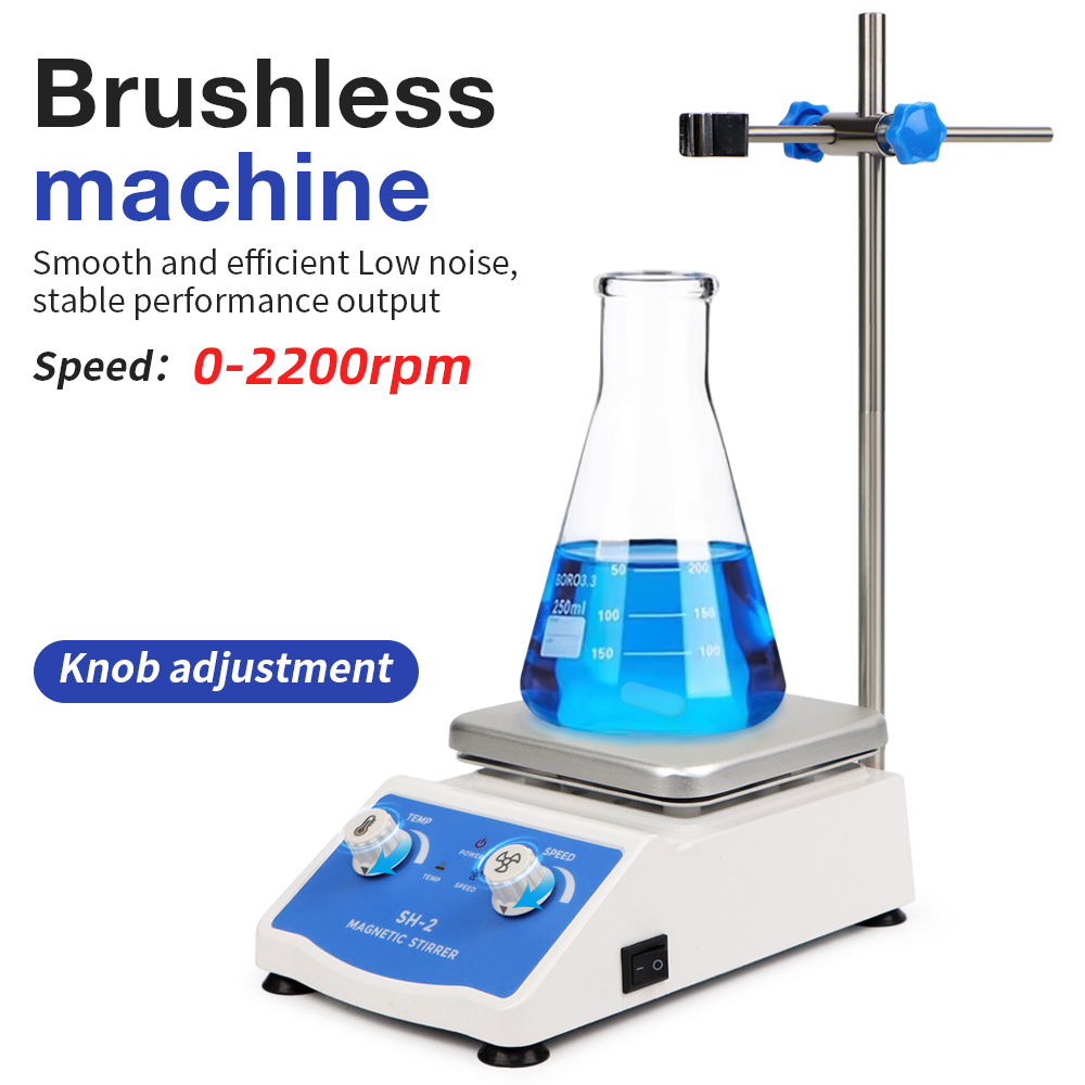 Sh-2加熱マグネチックスターラー、混合機、調整可能、実験室 - Lab Magnetic Stirrer Hot Plate のレビューと価格