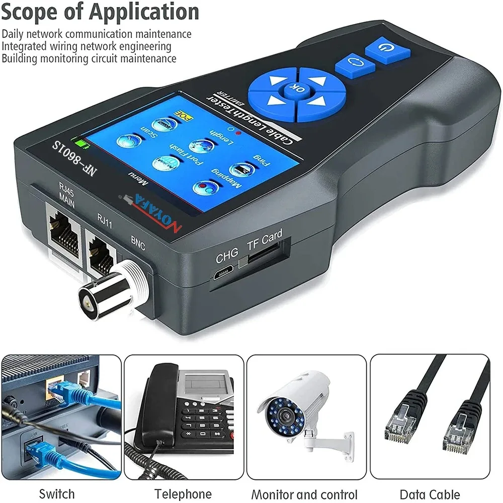 NOYAFA ラインファインダー ネットワークテスト機器 N - Test Instruments のレビューと価格