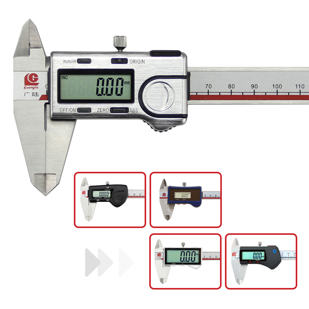 Guanglu 高精度/Bluetooth/絶対値/ソーラー - Digital Caliper 150Mm Stainless Steel のレビューと価格