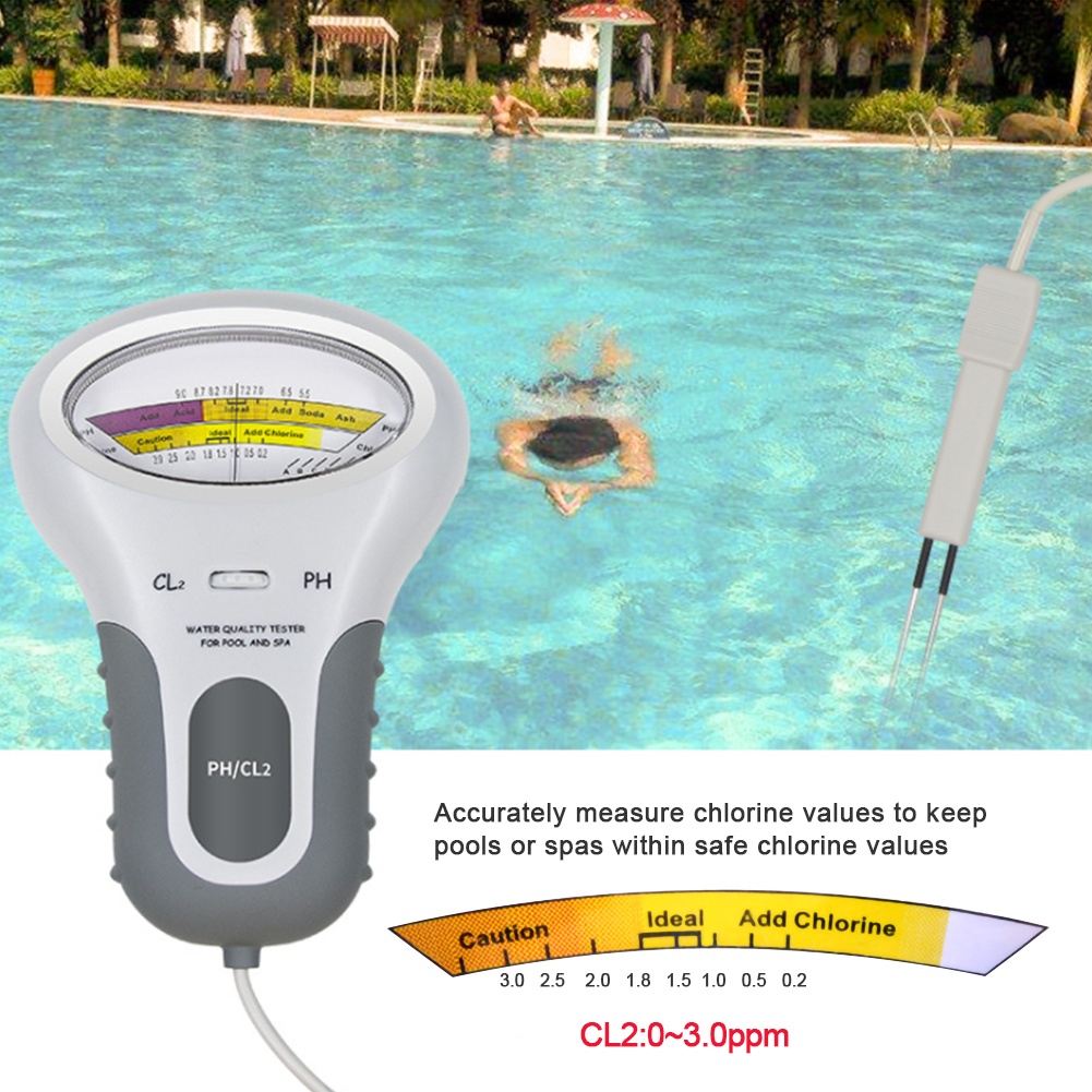 PC102 ポータブル水質テスター デジタル 2 in 1  - Ph Meter Digital Water Tester のレビューと価格