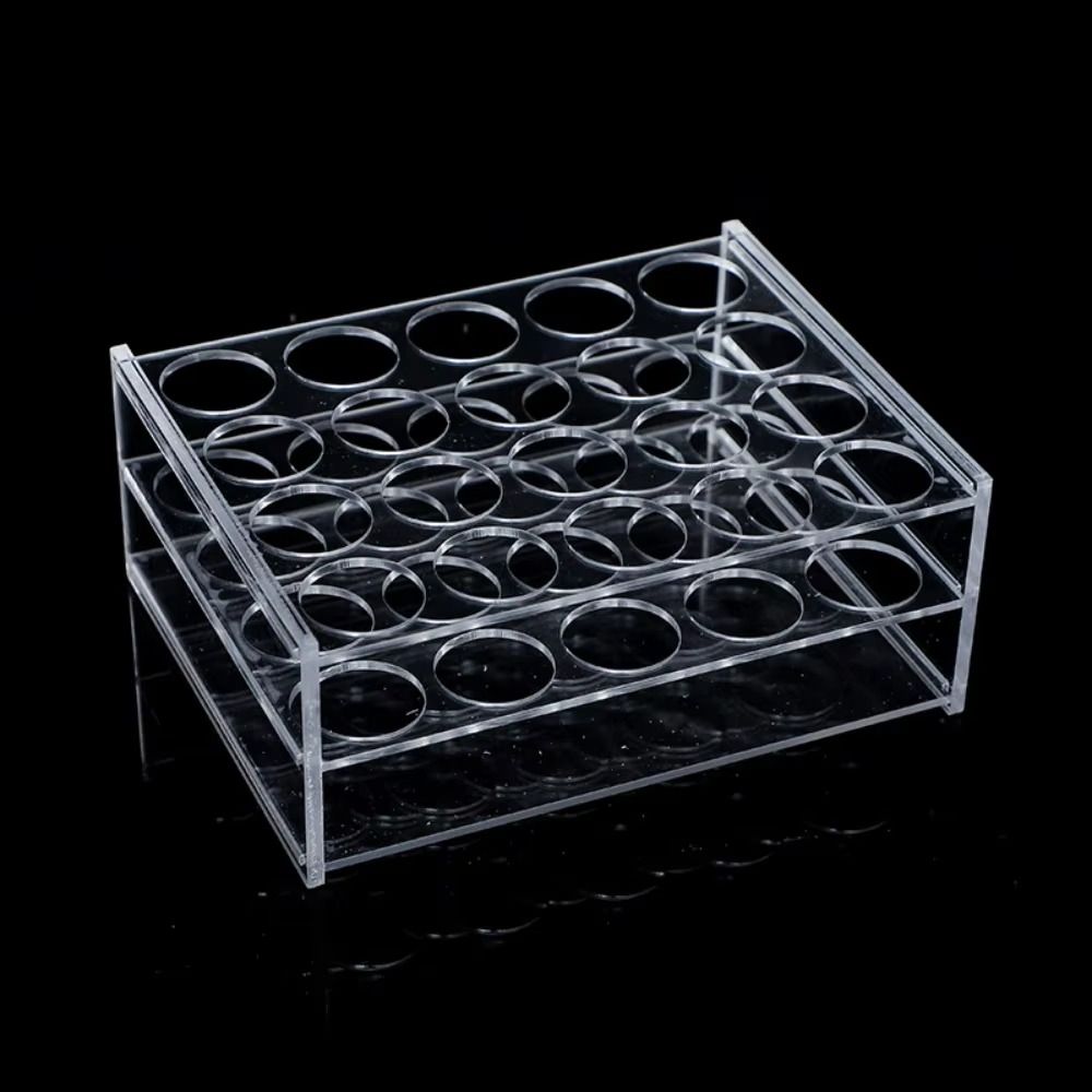 新しいアクリル試験管ラックホルダー透明 24 穴 40 穴複 - Lab Equipment のレビューと価格