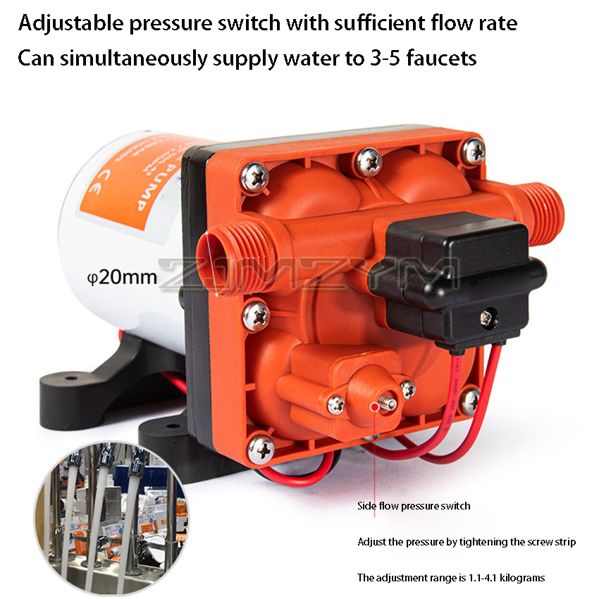 42 シリーズ RV ウォーターポンプ セルフ電動ダイヤフラ - Mini Peristaltic Pump 12V のレビューと価格