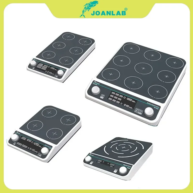 4 ステーション 6 ポジション複数磁気スターラーホットプレ - Lab Magnetic Stirrer Hot Plate のレビューと価格