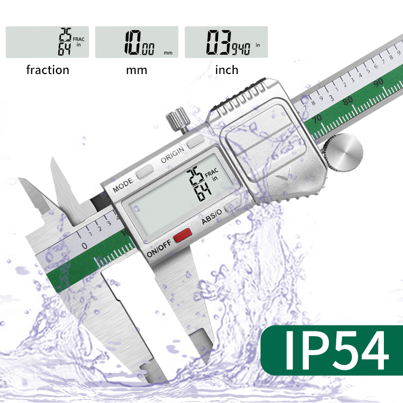 ET54 150 ミリメートル 0.01 ミリメートル電子デ - Digital Caliper 150Mm Stainless Steel のレビューと価格