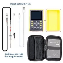 100MHz帯域幅 500MSサンプリング デジタルポータブ - Fnirsi Digital Oscilloscope Handheld のレビューと価格