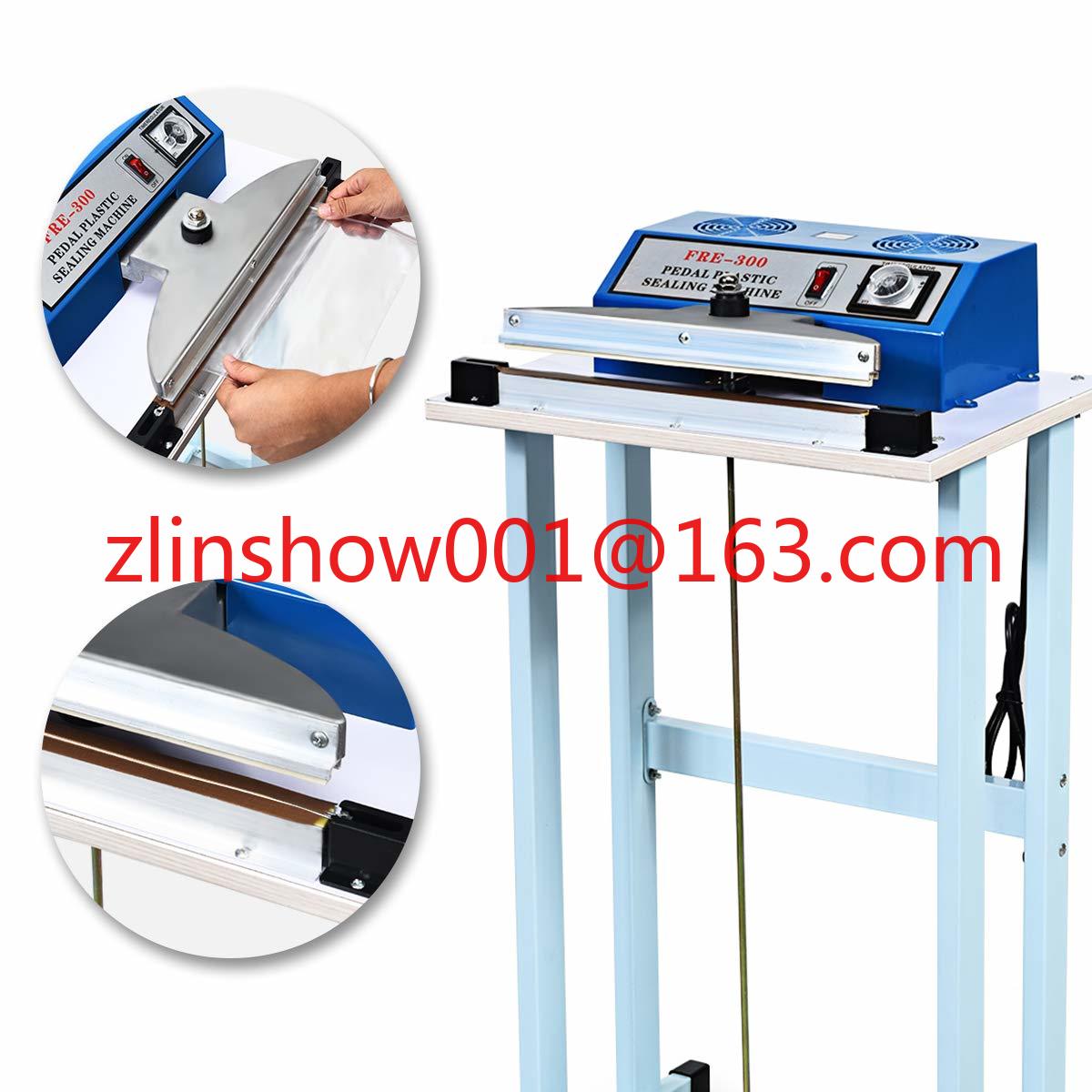 半自動500mm卓上ペダル式インパルスシーラー（食品・プラス - Plastic Bag Impulse Heat Sealer のレビューと価格