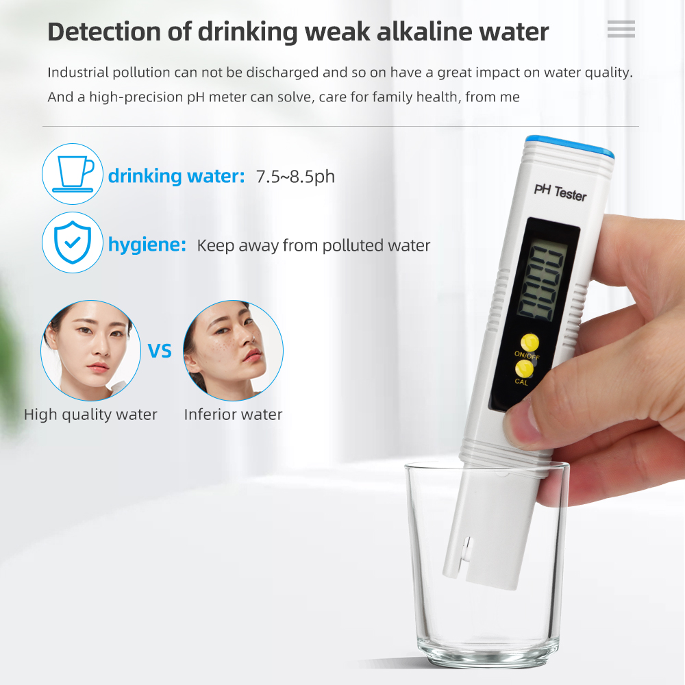水質テスター LCD デジタル PH メーター高精度 0.0 - Ph Meter Digital Water Tester のレビューと価格