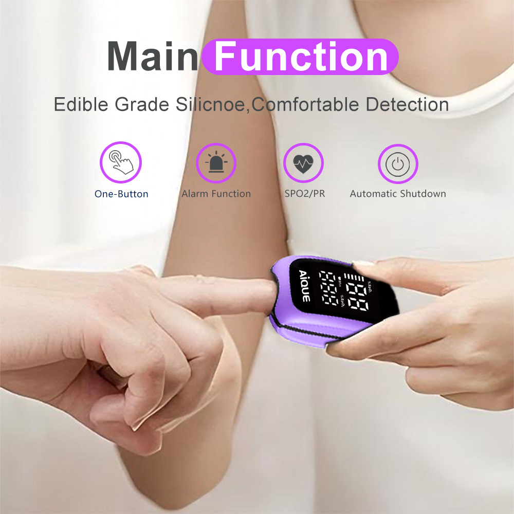 AiQUE 充電式デジタル指パルスオキシメーター LED 医 - Pulse Oximeter Fingertip Rechargeable のレビューと価格