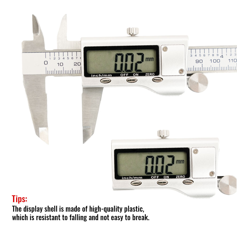 新型6インチ0-150mmステンレス製電子デジタルノギス金属 - Digital Caliper 150Mm Stainless Steel のレビューと価格