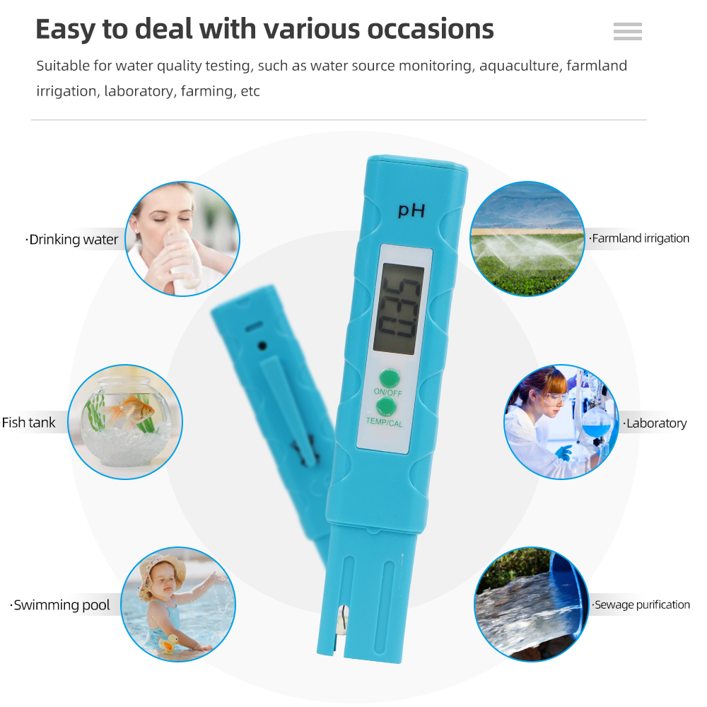 PH メーター水族館ポケットペン 0.01 高精度水質テスタ - Ph Meter Digital Water Tester のレビューと価格