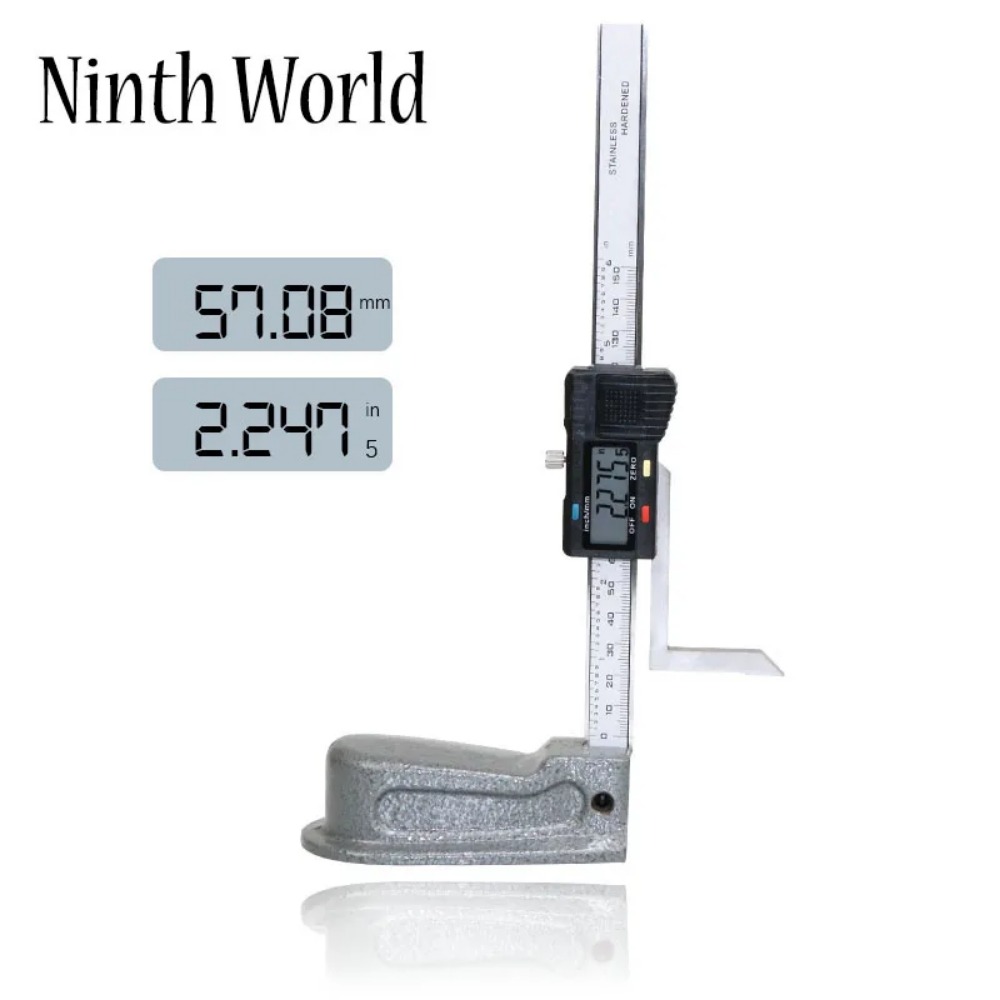 電子デジタル高さ計、vernierキャリパー、定規、木製マー - Digital Caliper 150Mm Stainless Steel のレビューと価格