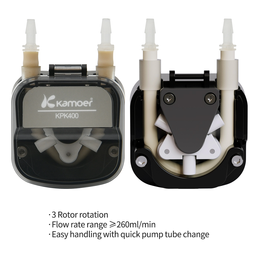 Kamoer 400 ミリリットル/分 KPK400 高流量 - Mini Peristaltic Pump 12V のレビューと価格